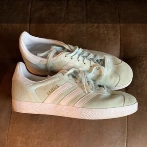 Mint Green Adidas Gazelle’s